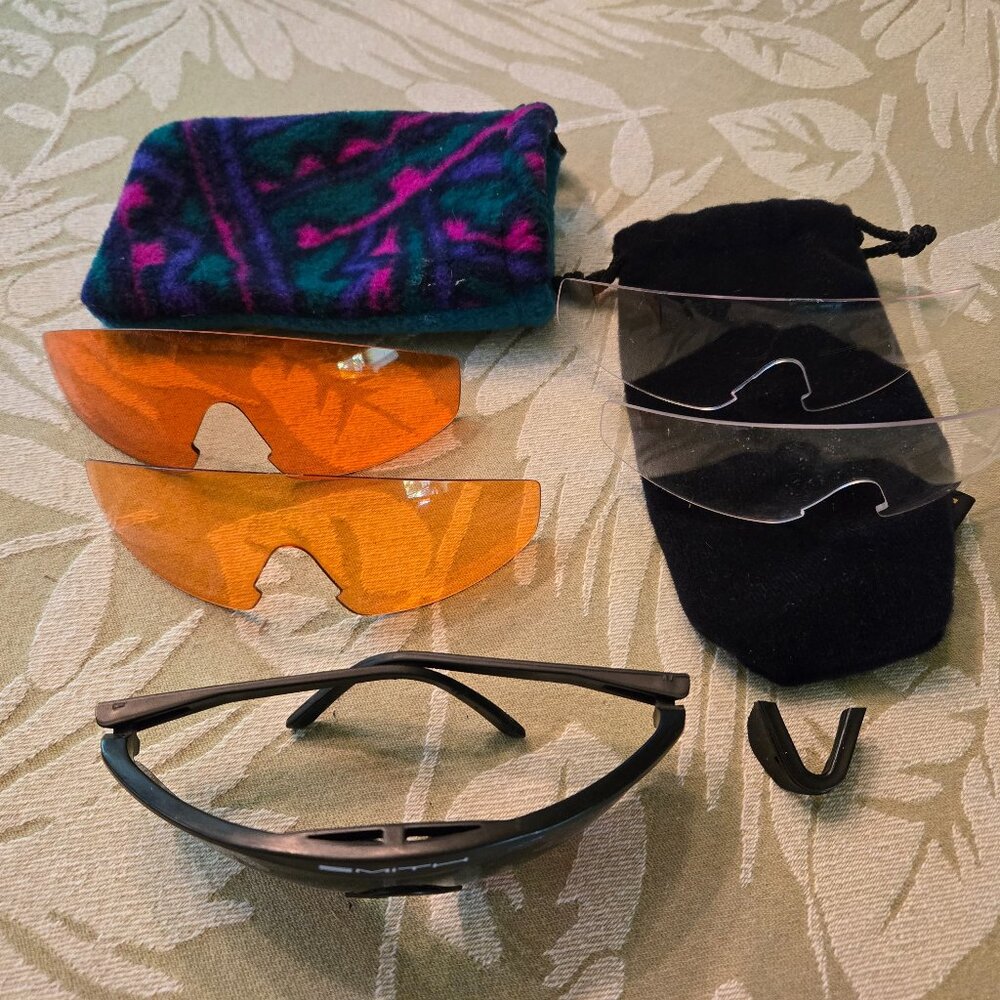 Smith Interchangeable Athletic Glasses- set of 8 items!